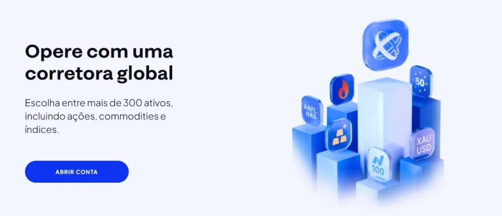 Descrição da Octa com foco nos spreads competitivos e nas funcionalidades de copy trading disponíveis.